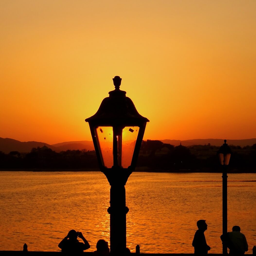 Sunset by Lake Pichola, Udaipur