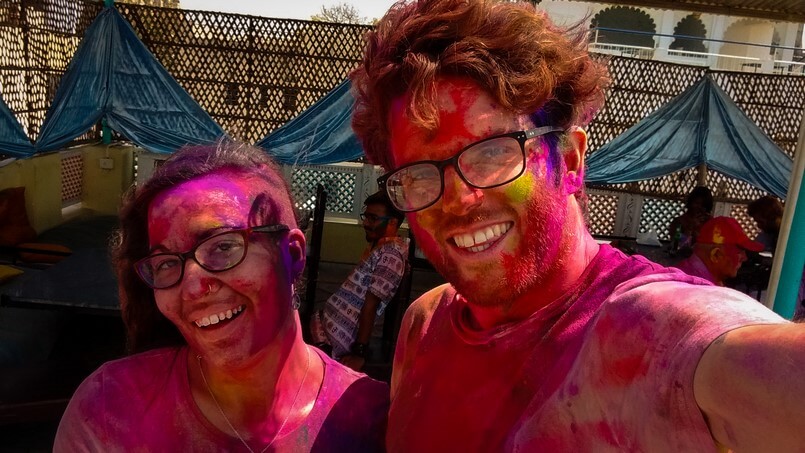 Holi Selfie