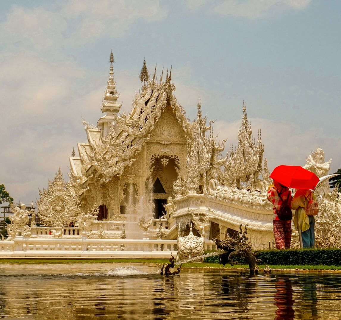 White Temple Chiang Rai Things to do in North Thailand