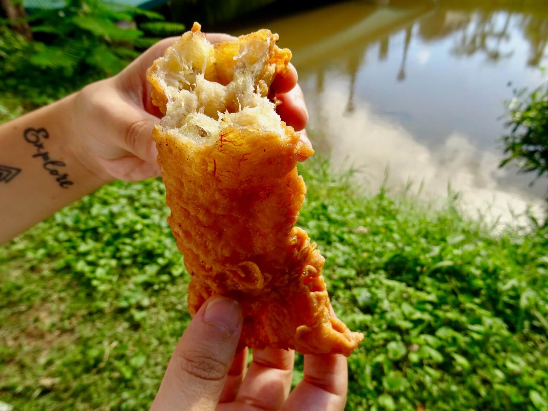 Banana Fritter Siem Reap Vegan Street Food