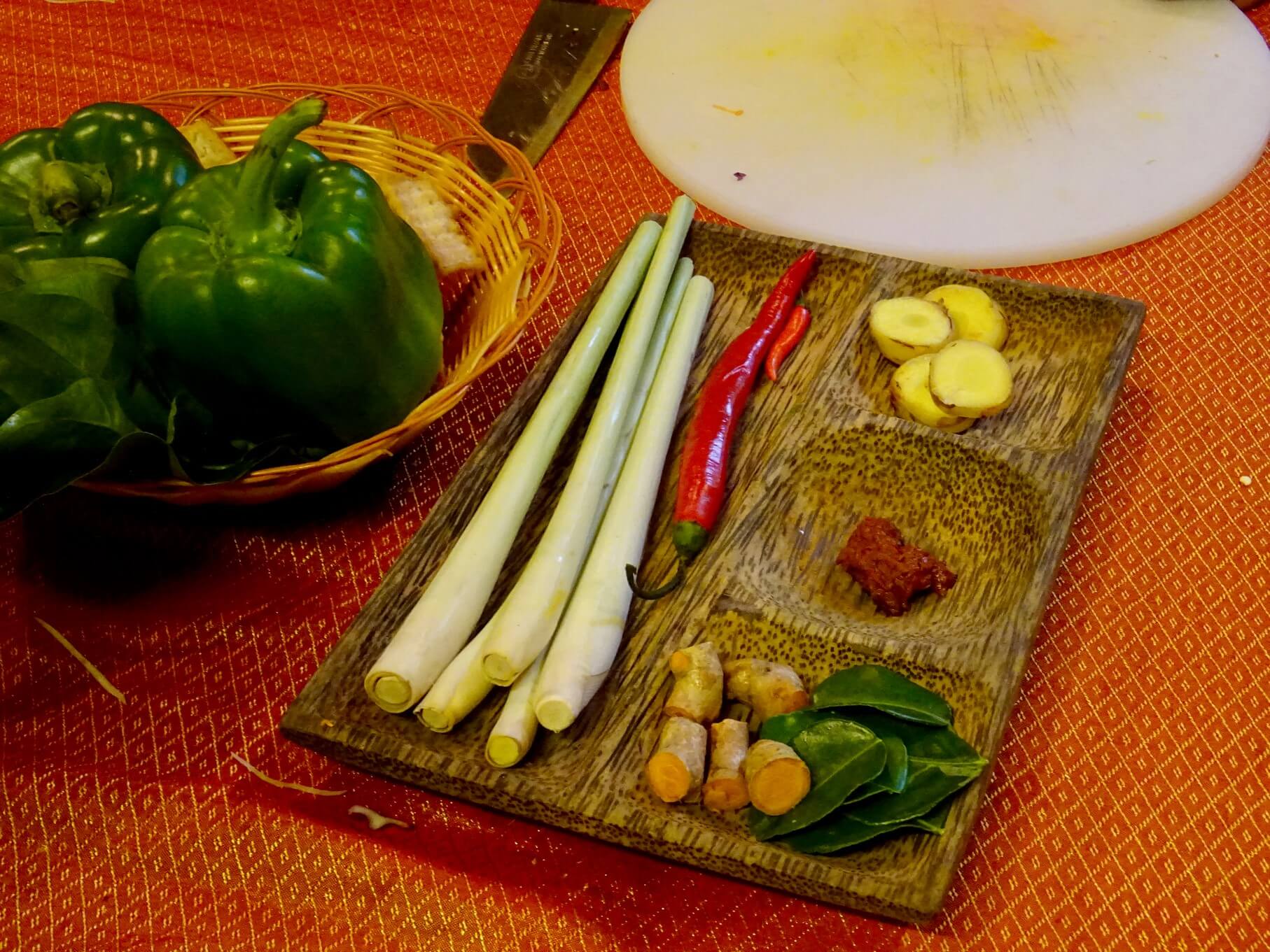 Kroeung paste cooking class at the peace cafe